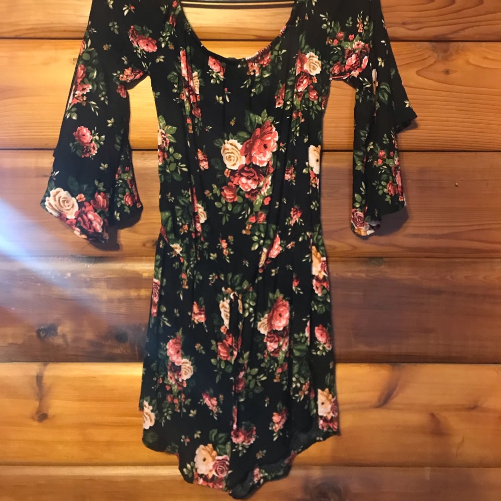 Off the shoulder romper